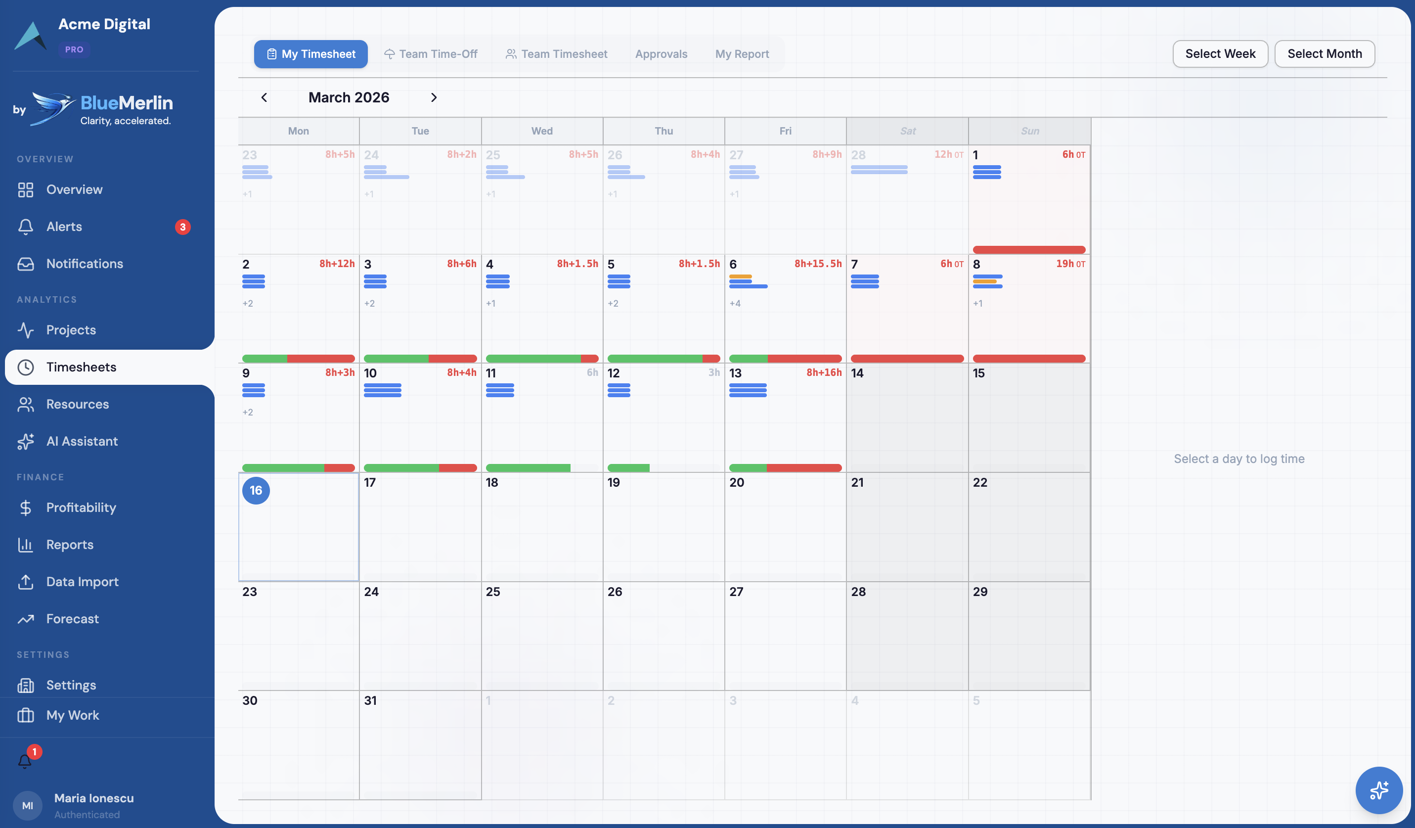 Smart Timesheets